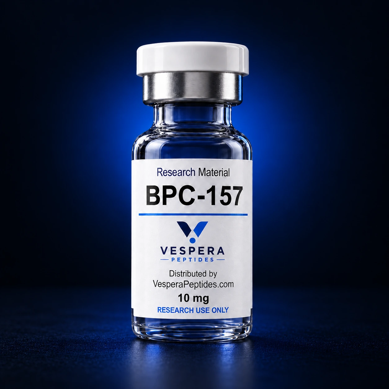 BPC-157 Research Material Profile catalog photography