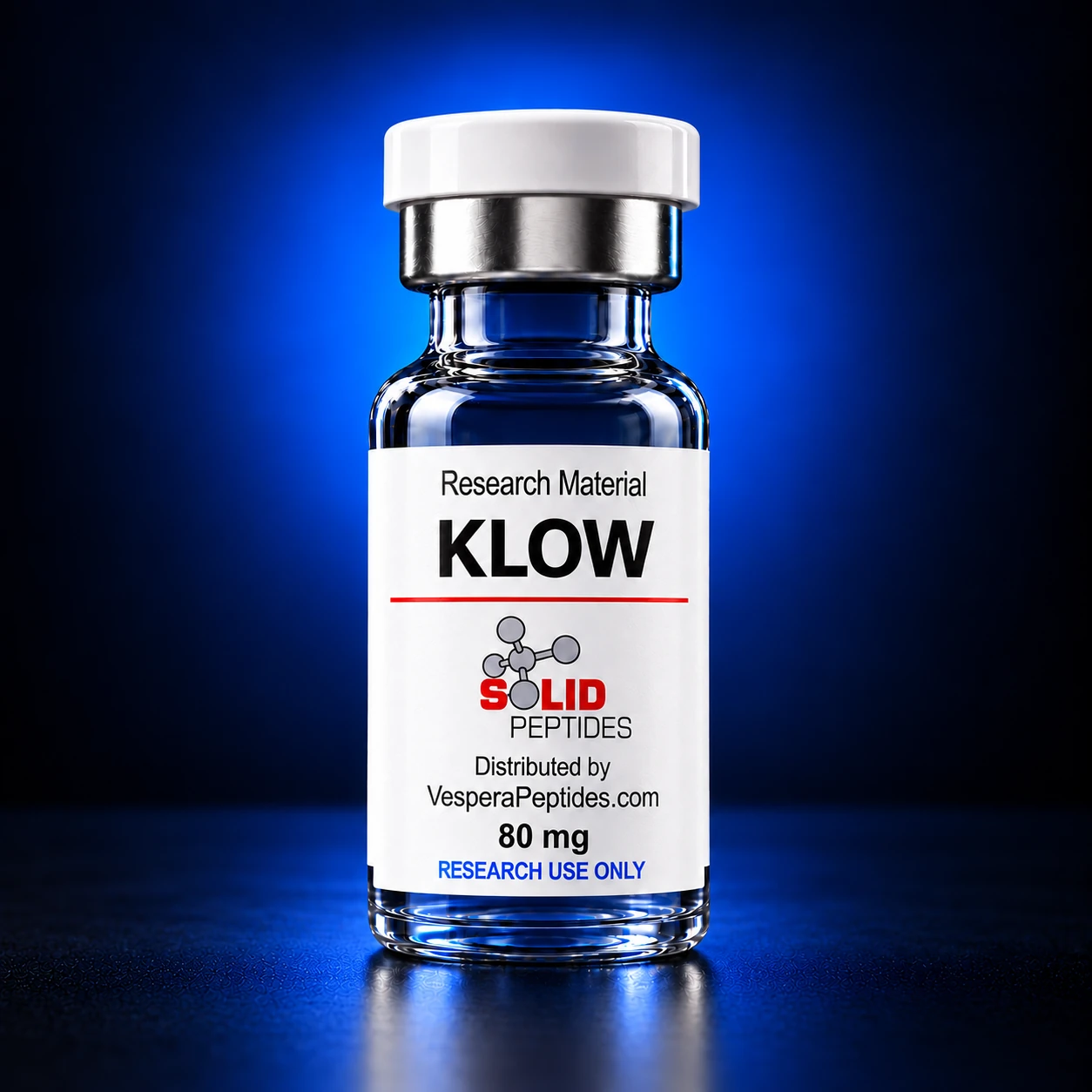 KLOW Blend: BPC-157/TB-500/GHK-Cu/KPV (80mg vials)