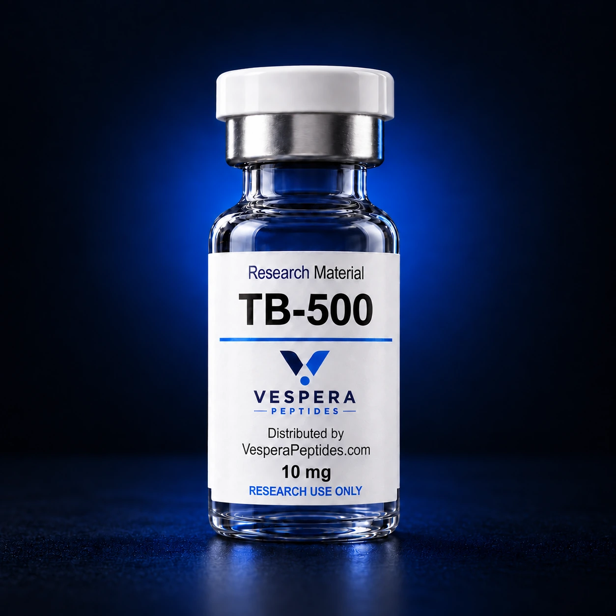 TB-500 Research Material Profile catalog photography